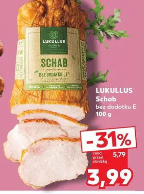 Schab Lukullus bez dodatku E promocja w Kaufland