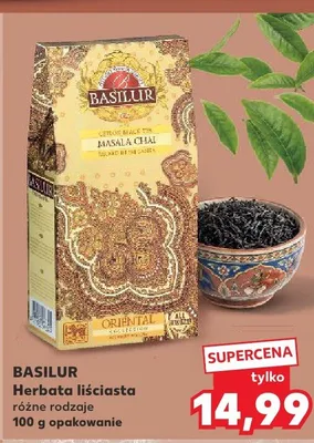 Herbata liściasta Basilur Masala Chai promocja w Kaufland