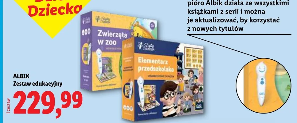 Zestaw edukacyjny promocja w Lidl