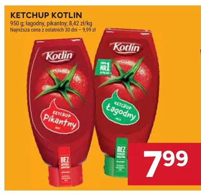 Ketchup Kotlin łagodny promocja w Stokrotka