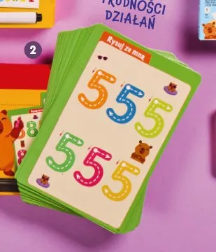 Karty edukacyjne Rysuj ze mną Kayet promocja w Biedronka