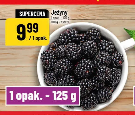 Jeżyny promocja w POLOmarket