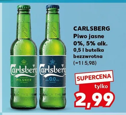 Piwo jasne promocja w Kaufland