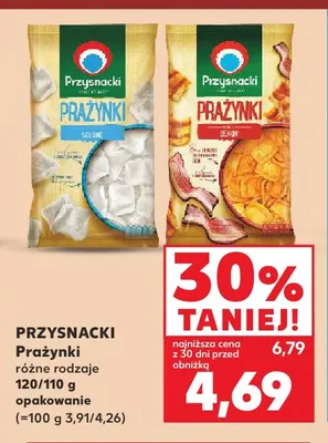 Prażynki solone Przysnacki promocja w Kaufland