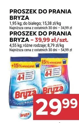 Proszek do prania Bryza do koloru promocja w Stokrotka