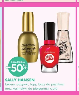 Odżywka do paznokci Sally Hansen Nailgrowth Miracle promocja w Super-Pharm