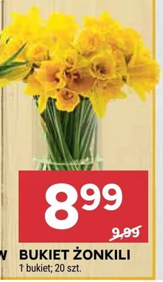 Bukiet żonkili promocja w Stokrotka