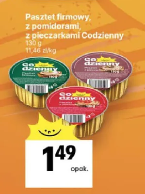 Pasztet firmowy Codzienny promocja w Delikatesy Centrum