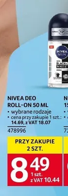 Dezodorant roll-on Nivea promocja w Selgros