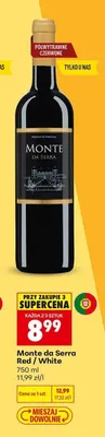 Wino Monte da Serra Red promocja w Biedronka
