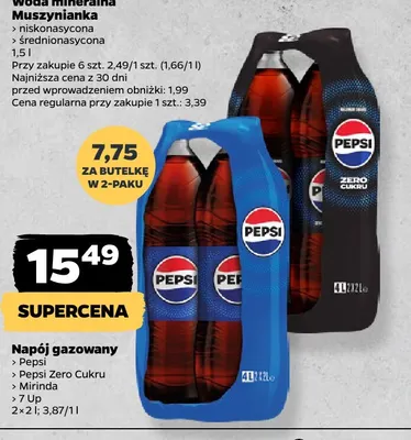 Napój gazowany Mirinda 2-pak promocja w Netto
