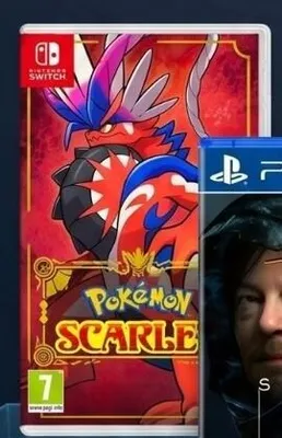 Gra Nintendo Switch Pokémon Scarlet promocja w Media Markt