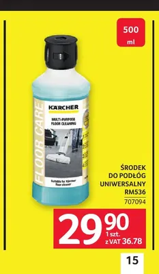 Środek do podłóg uniwersalny RM536 Kärcher promocja w Selgros