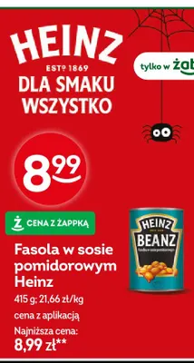 Fasola w sosie pomidorowym Heinz promocja w Żabka