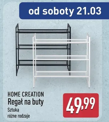 Regał na buty różne rodzaje promocja w Aldi