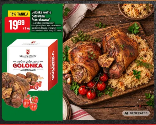 Golonka wolno gotowana Stanisławów promocja w POLOmarket