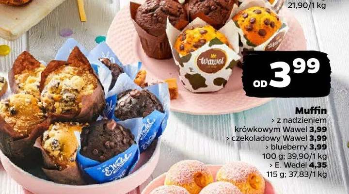 Muffin blueberry promocja w Netto