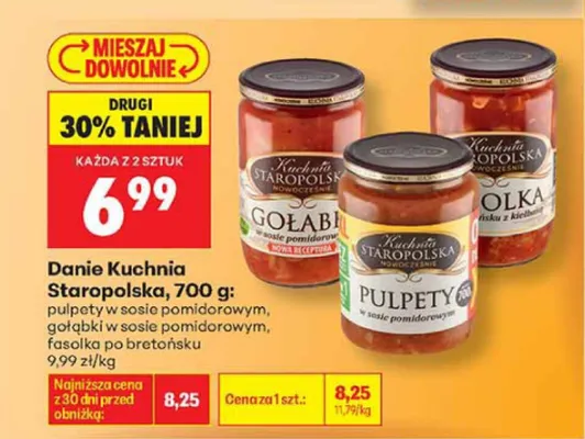Fasolka po bretońsku Kuchnia Staropolska promocja w Biedronka