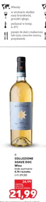 Wino białe wytrawne Collezione Soave DOC promocja w Kaufland