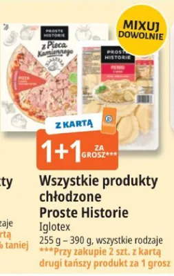 Produkty chłodzone Proste Historie Iglotex promocja w Leclerc