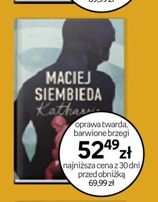 Książka Katharsis oprawa twarda barwione brzegi promocja w Empik