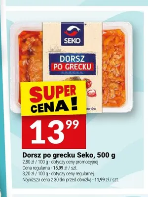 Dorsz po grecku Seko promocja w Twój Market