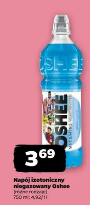 Napój izotoniczny niegazowany Oshee promocja w Netto