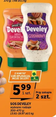 Sos czosnkowy Develey promocja w ABC