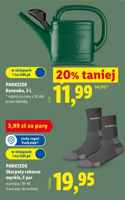 Skarpety robocze męskie, 5 par, rozmiary: 39-46, 2 zestawy do wyboru promocja w Lidl