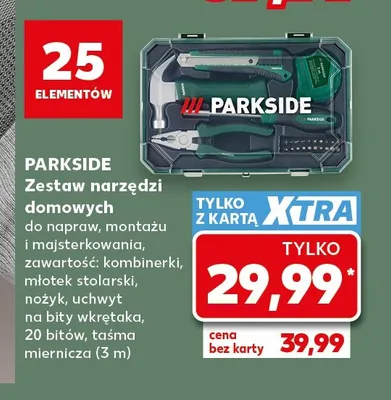 Zestaw narzędzi domowych Parkside promocja w Kaufland