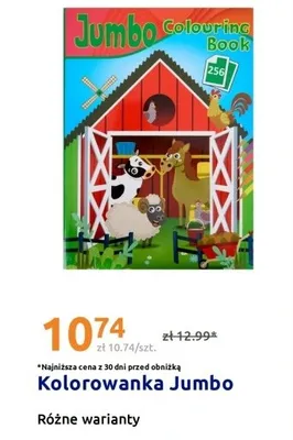 Kolorowanka Jumbo promocja w Action