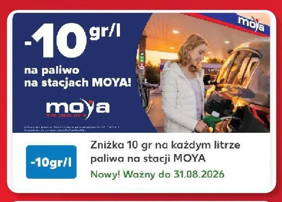 Paliwo Moya promocja w Kaufland