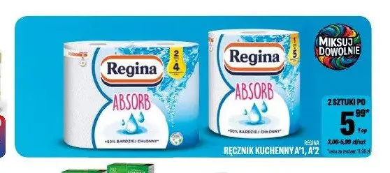 Ręcznik kuchenny Regina Absorb promocja w Tomi Markt