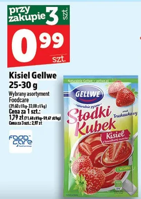 Kisiel gellwe promocja w TOPAZ