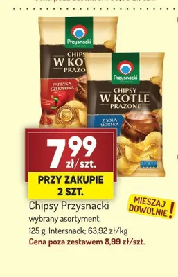 Chipsy w kotle prażone z solą morską Przysnacki promocja w Avita