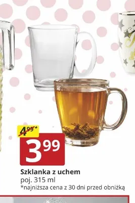 Szklanka z uchem promocja w Prymus AGD