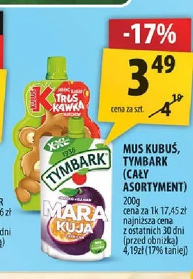 Mus Kubuś, Tymbark promocja w Arhelan