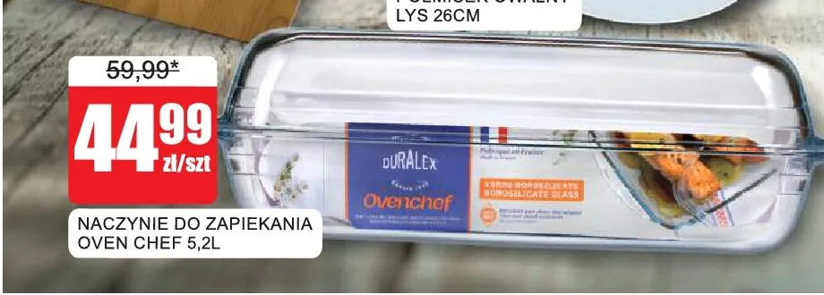 Naczynie do zapiekania Duralex Ovenchef 5,2 l promocja w Bingo