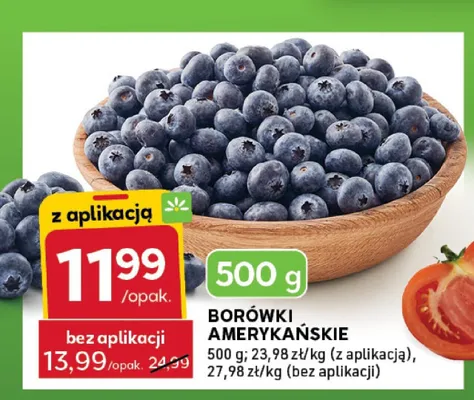 Borówki amerykańskie promocja w Stokrotka