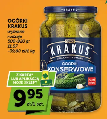 Ogórki Krakus promocja w ABC