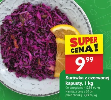 Surówka z czerwonej kapusty promocja w Twój Market