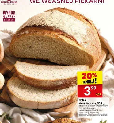 Chleb ziemniaczany Białecki promocja w Twój Market