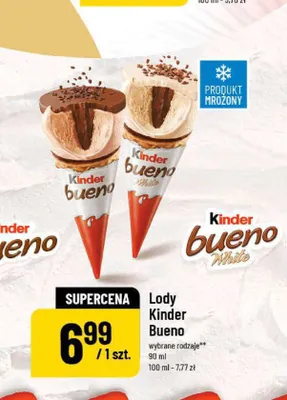 Lody Kinder Bueno promocja w POLOmarket