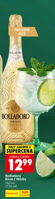 Wino Bolladoro Rosé półsłodkie białe promocja w Biedronka