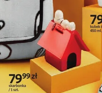 Skarbonka Snoopy promocja w Empik