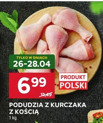 Podudzia z kurczaka z kością polskie promocja w Stokrotka