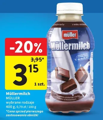 Müllermilch promocja w Intermarche