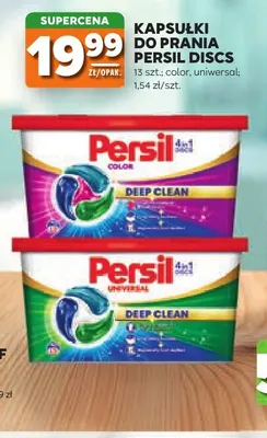 Kapsułki do prania Persil Discs Color promocja w Stokrotka