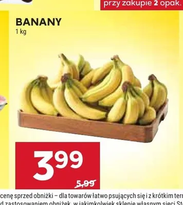 Banany promocja w Stokrotka