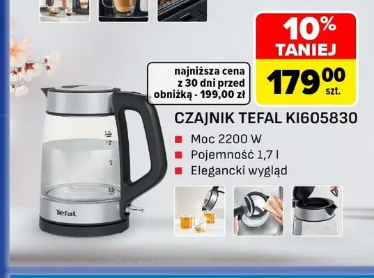 Czajnik Tefal KI605830 promocja w Carrefour